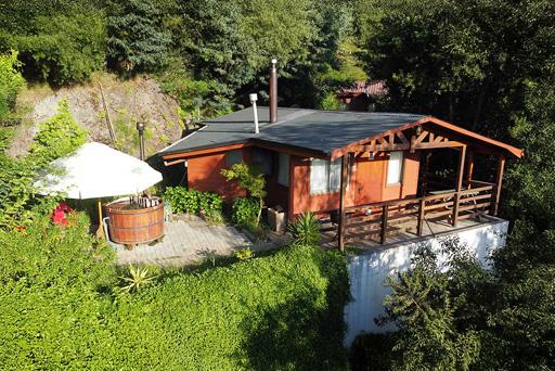 Cabaña con Hot Tub